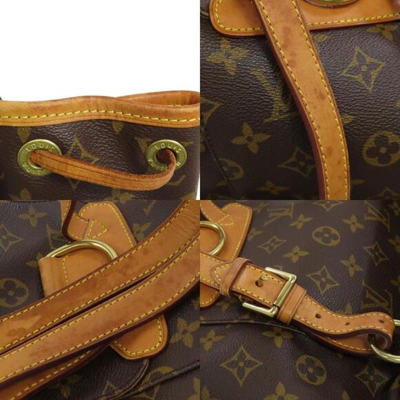 LOUIS VUITTON Brown Monogram Backpack - Picture 8 of 11